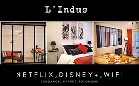 L'Indus 3 étoiles Wifi, Netflix, Disney, Coeur de Bastide